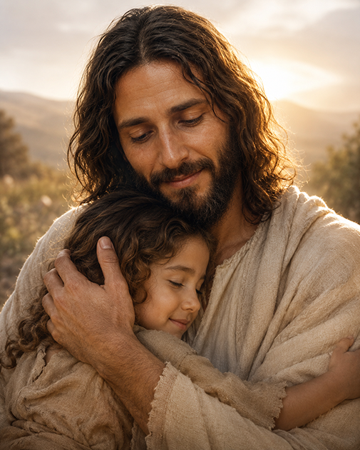 Compassionate illustration of Jesus of Nazareth inspired by The Urantia Book